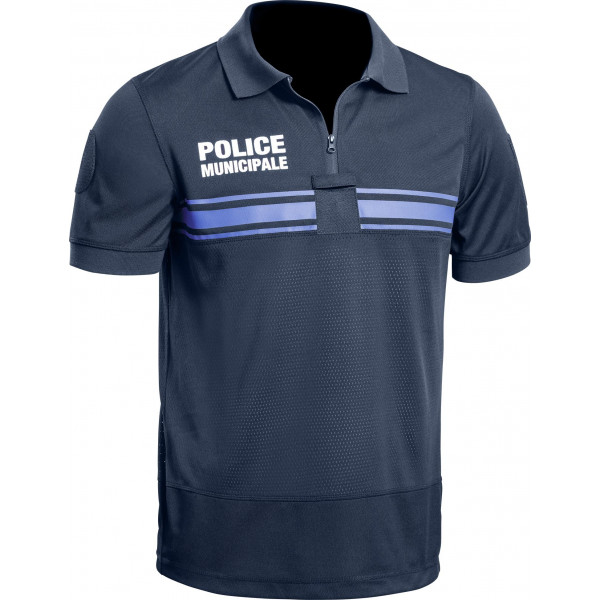Polo Police Municipale GPB P.M. ONE bleu
