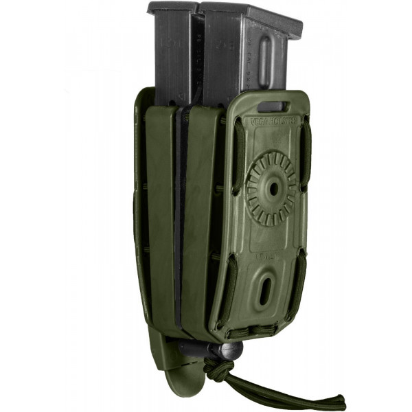 Porte-chargeur double Bungy 8BL vert OD pour pistolet automatique