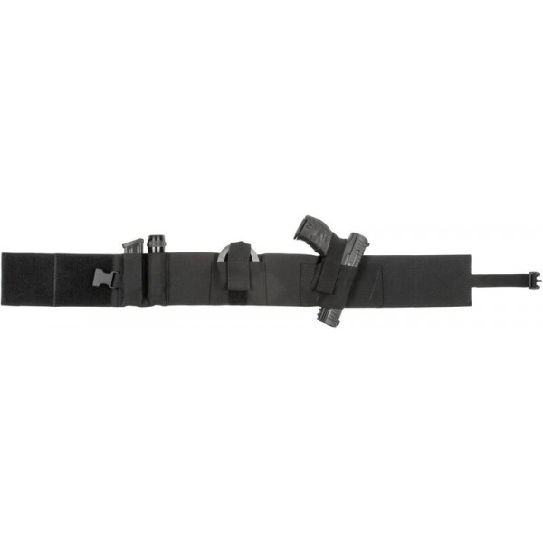 Ceinture holster discrète 2ET21 noir pour droitier