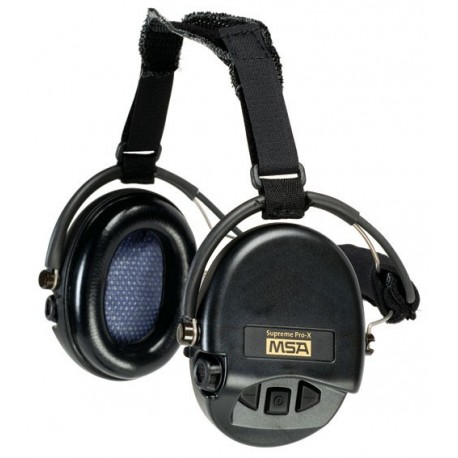 CASQUE ANTI-BRUIT ÉLECTRONIQUE réglable SNR 30 dB - Chantier - Tir