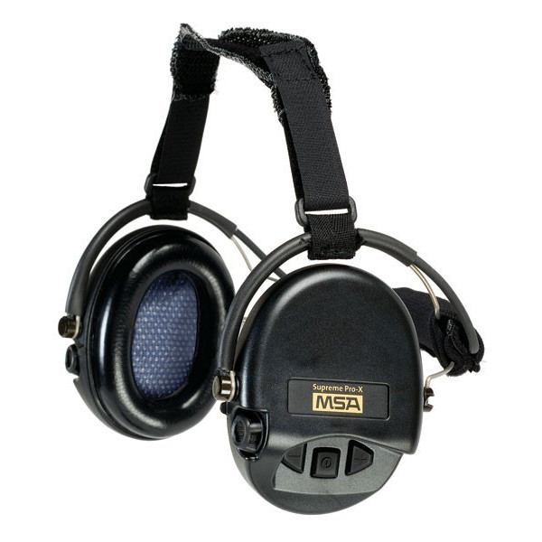 Casque anti-bruit Suprême Pro-X serre-nuque noir coussinets mousse