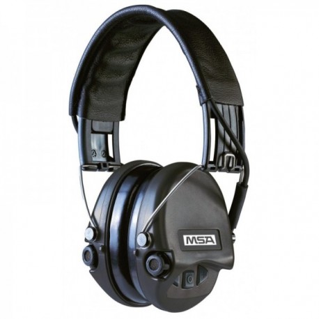 Casque anti-bruit Suprême Pro-X serre-tête noir coussinets mousse