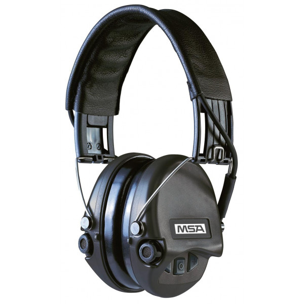 Casque anti-bruit Suprême Pro-X serre-tête noir coussinets mousse