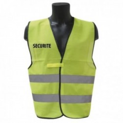 Gilet fluo haute visibilite securite