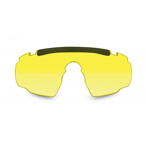 Ecran jaune pour lunettes de protection balistiques Saber Advanced