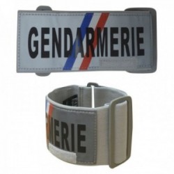Brassard retro  gris Gendarmerie