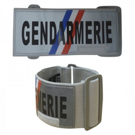 Brassard retro  gris Gendarmerie