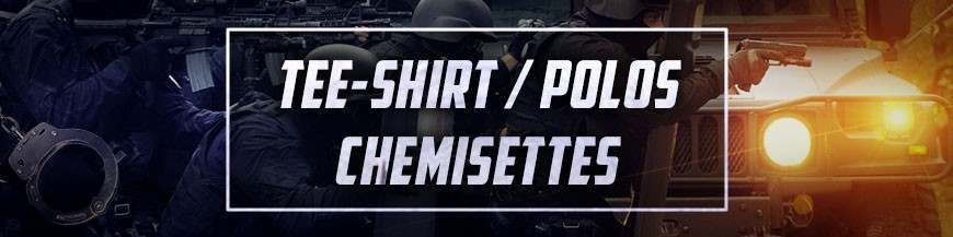 T-shirt, polo, chemisette police/gendarmerie- Camouflage 83